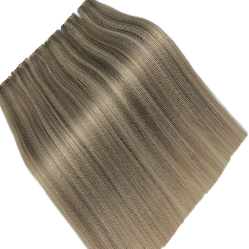 Genius Hair Weft Remy Human Hair Extensions 50g/p 22inch