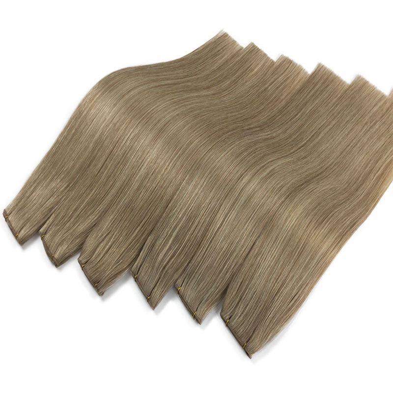 Genius Hair Weft Remy Human Hair Extensions 50g/p 22inch