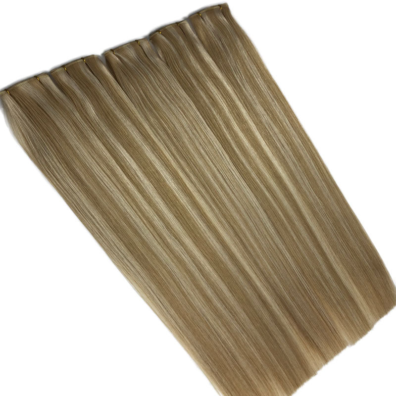 Genius Hair Weft Remy Human Hair Extensions 50g/p 22inch