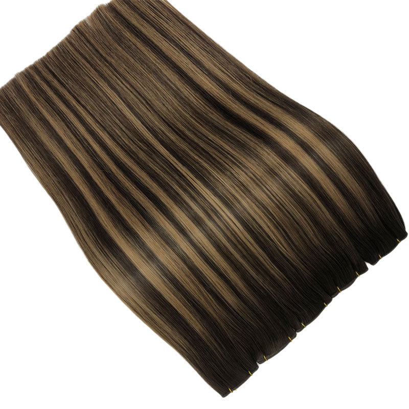 Genius Hair Weft Remy Human Hair Extensions 50g/p 22inch