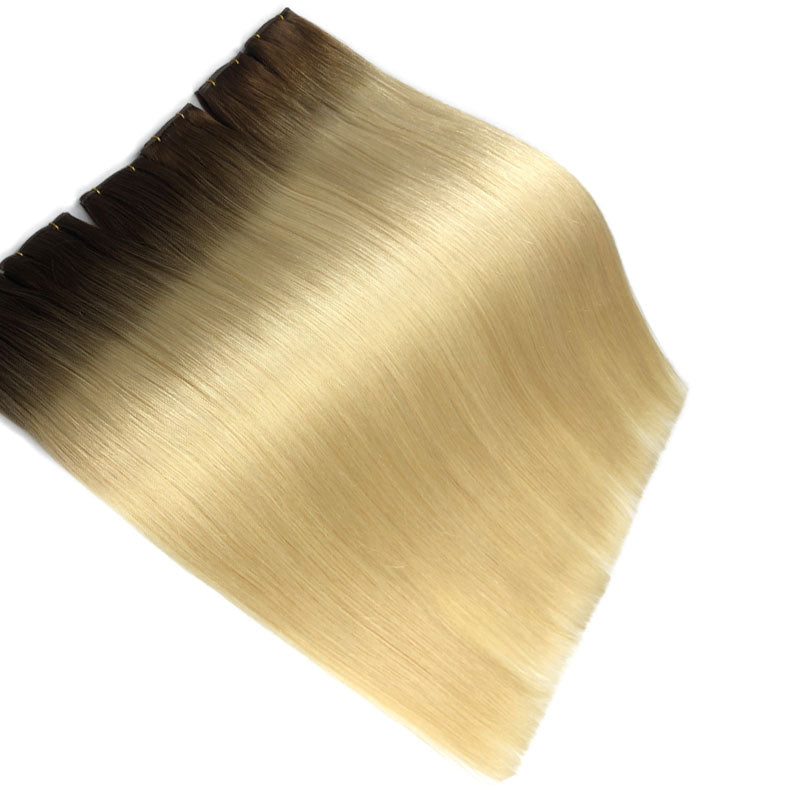 Genius Hair Weft Remy Human Hair Extensions 50g/p 22inch