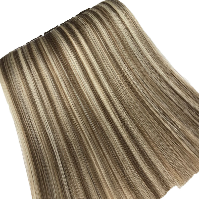 Genius Hair Weft Remy Human Hair Extensions 50g/p 22inch