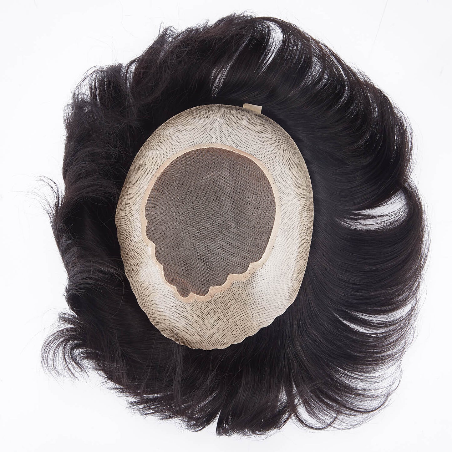 Fine Mono Poly with Gauze in Perimeter Stock Hair System